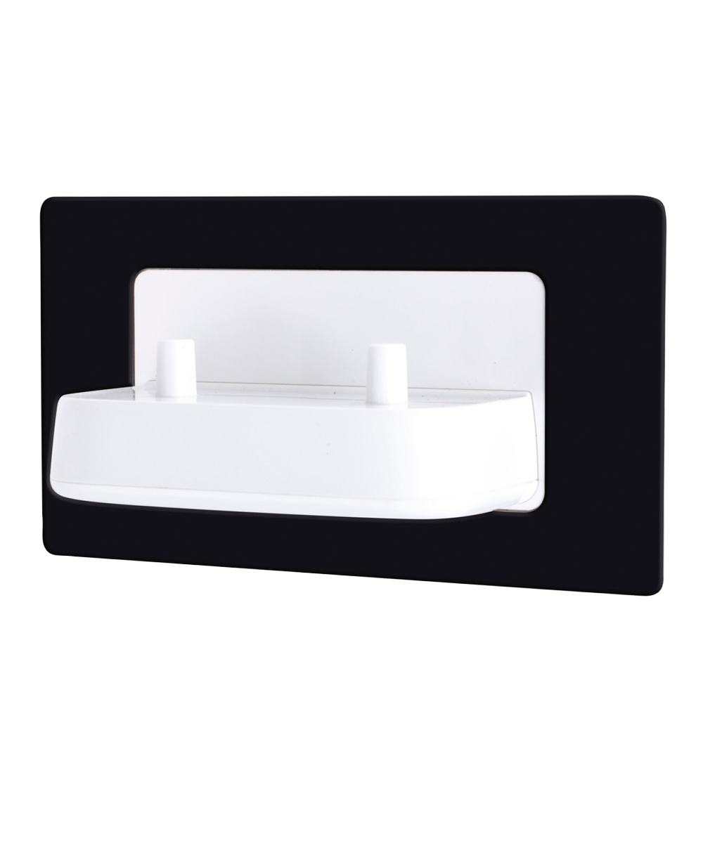 ProofVision TBCharge Faceplate Only for PV11 & PV12 Toothbrush Charges - Matt Black