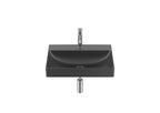 Roca Ona Matt Black Wall-Hung Standard Basin