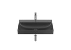 Roca Ona Matt Black Wall-Hung Standard Basin