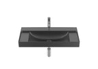 Roca Ona Matt Black Wall-Hung Standard Basin
