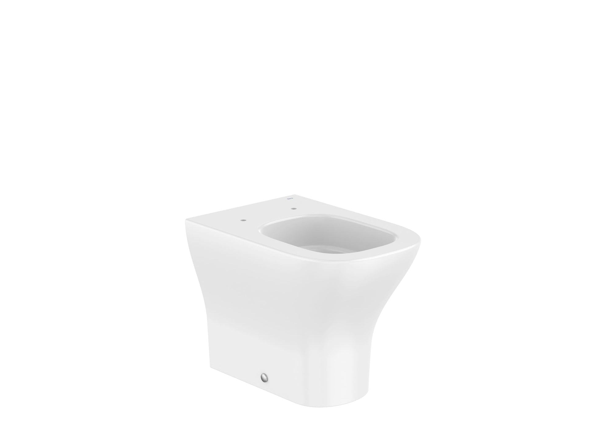 Roca Floor Standing Back to Wall Toilet with Roca Rimless® Vortex