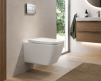 Roca Inspira Square Rimless Wall Hung Pan