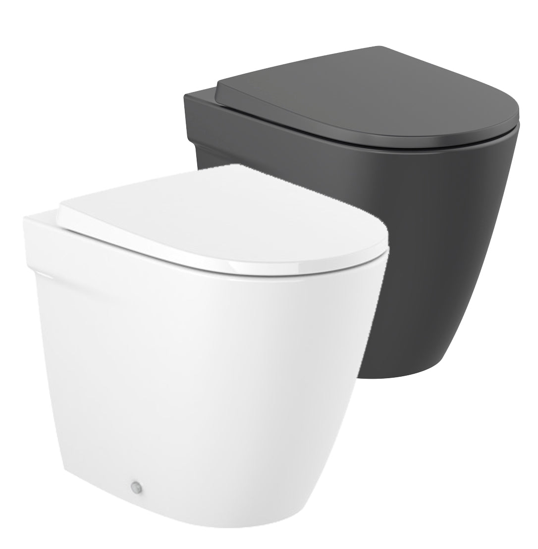 Roca Ona Rimless Back to Wall Pan