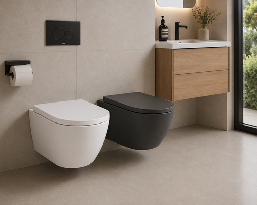 Roca Ona Rimless Wall Hung Pan