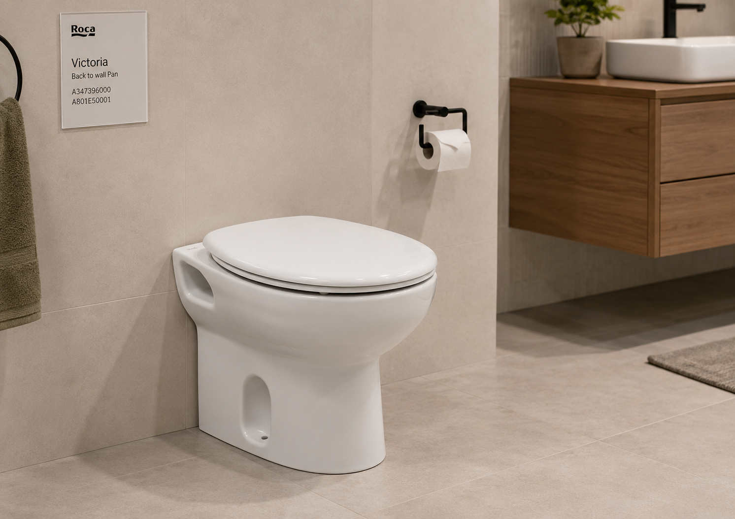 Roca Victoria Back to Wall Pan