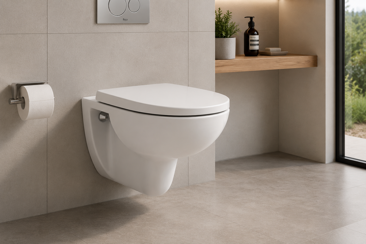 Roca Victoria Wall Hung Pan