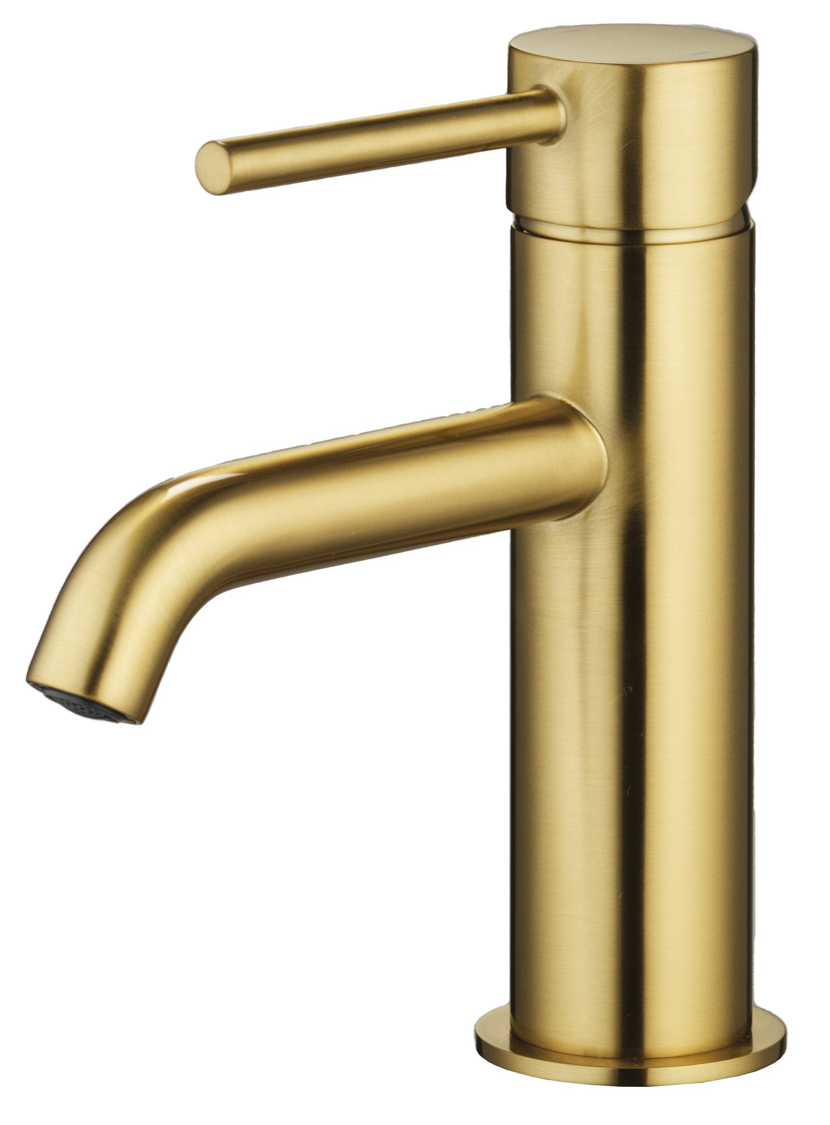 Tuscany Brushed Brass Basin Mixer