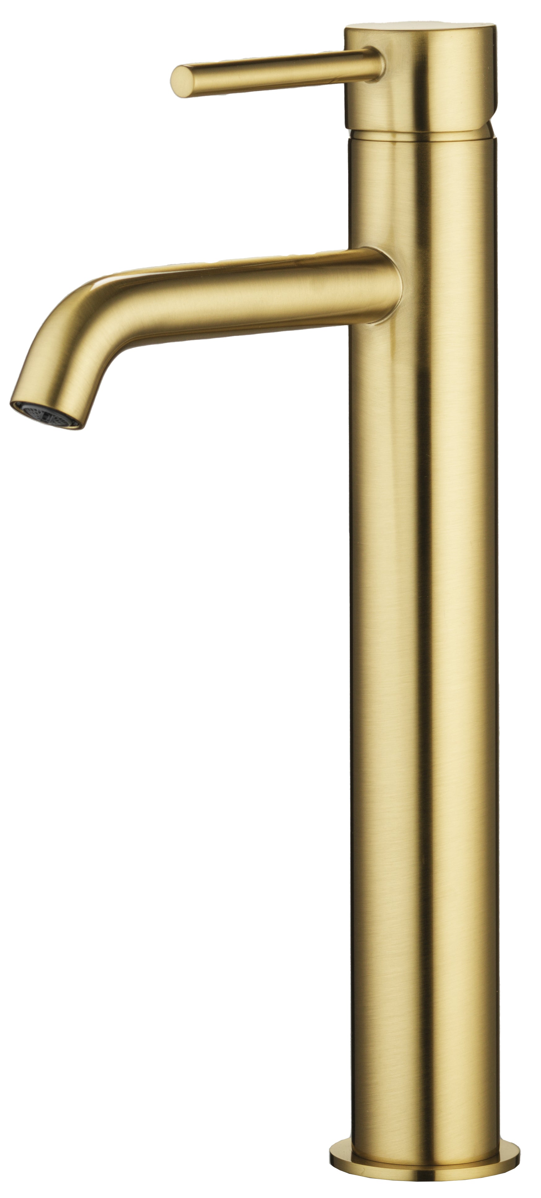 Tuscany Brushed Brass Tall Basin Mono