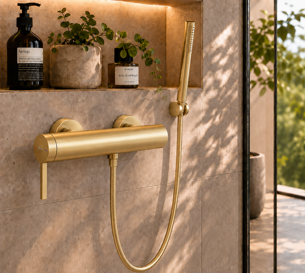 Roca Ona Wall Mounted Shower Mixer (no kit)