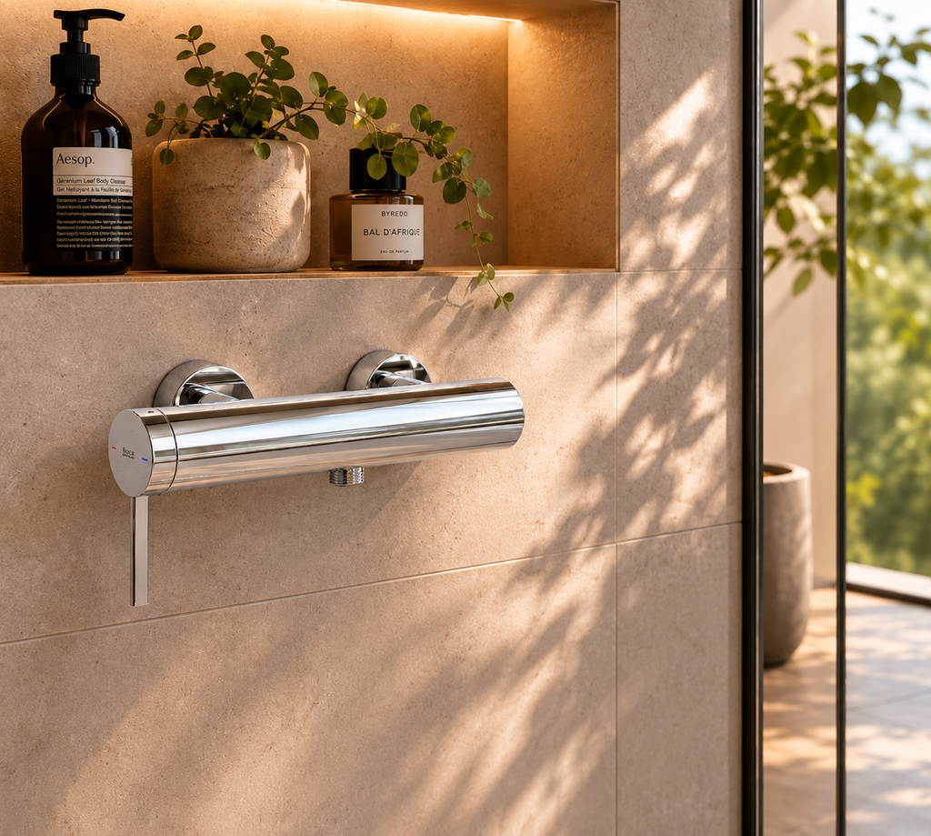 Roca Ona Wall Mounted Shower Mixer (no kit)