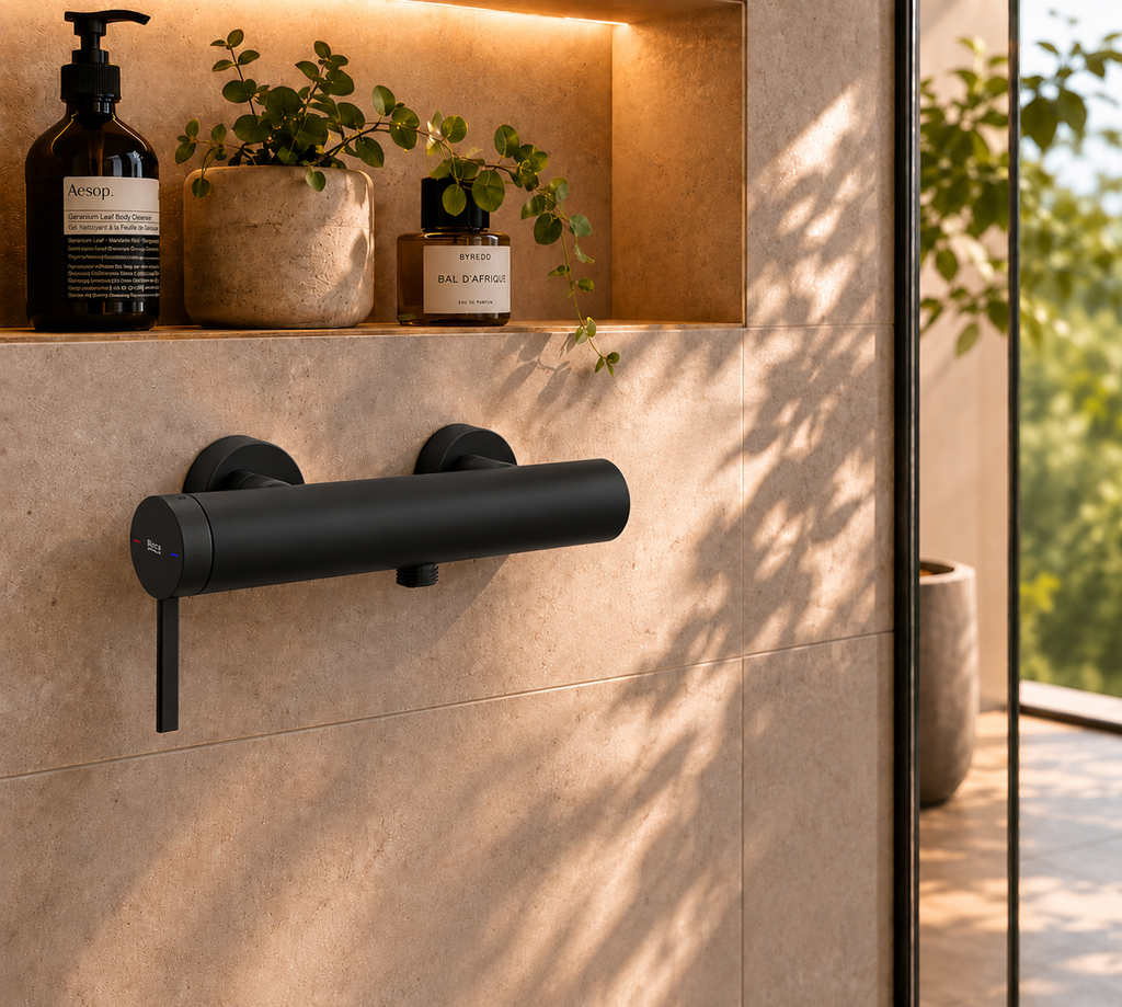 Roca Ona Wall Mounted Shower Mixer (no kit)
