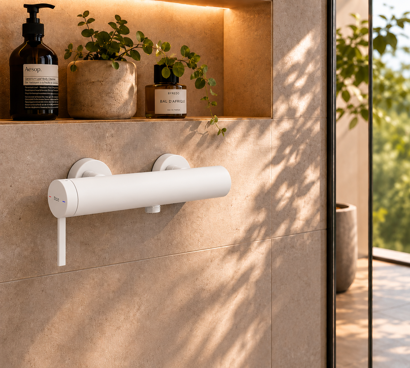 Roca Ona Wall Mounted Shower Mixer (no kit)