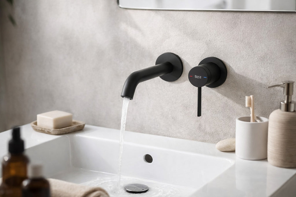 Roca Ona Wall-Mounted Basin Mixer