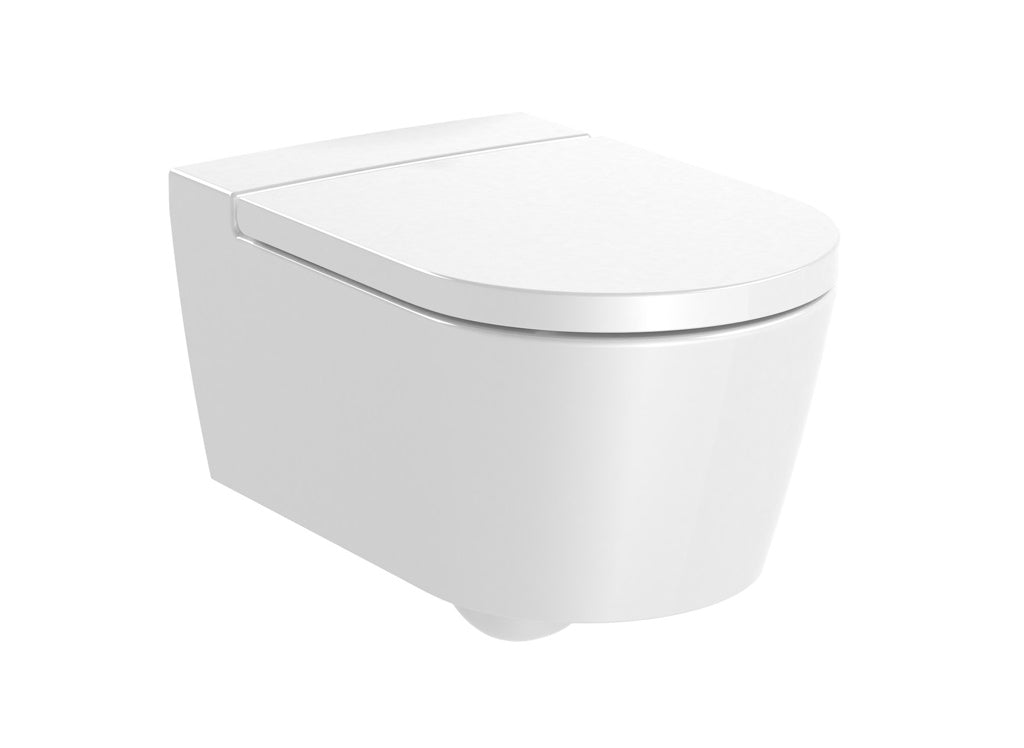 Roca Inspira Round Rimless Wall Hung Pan