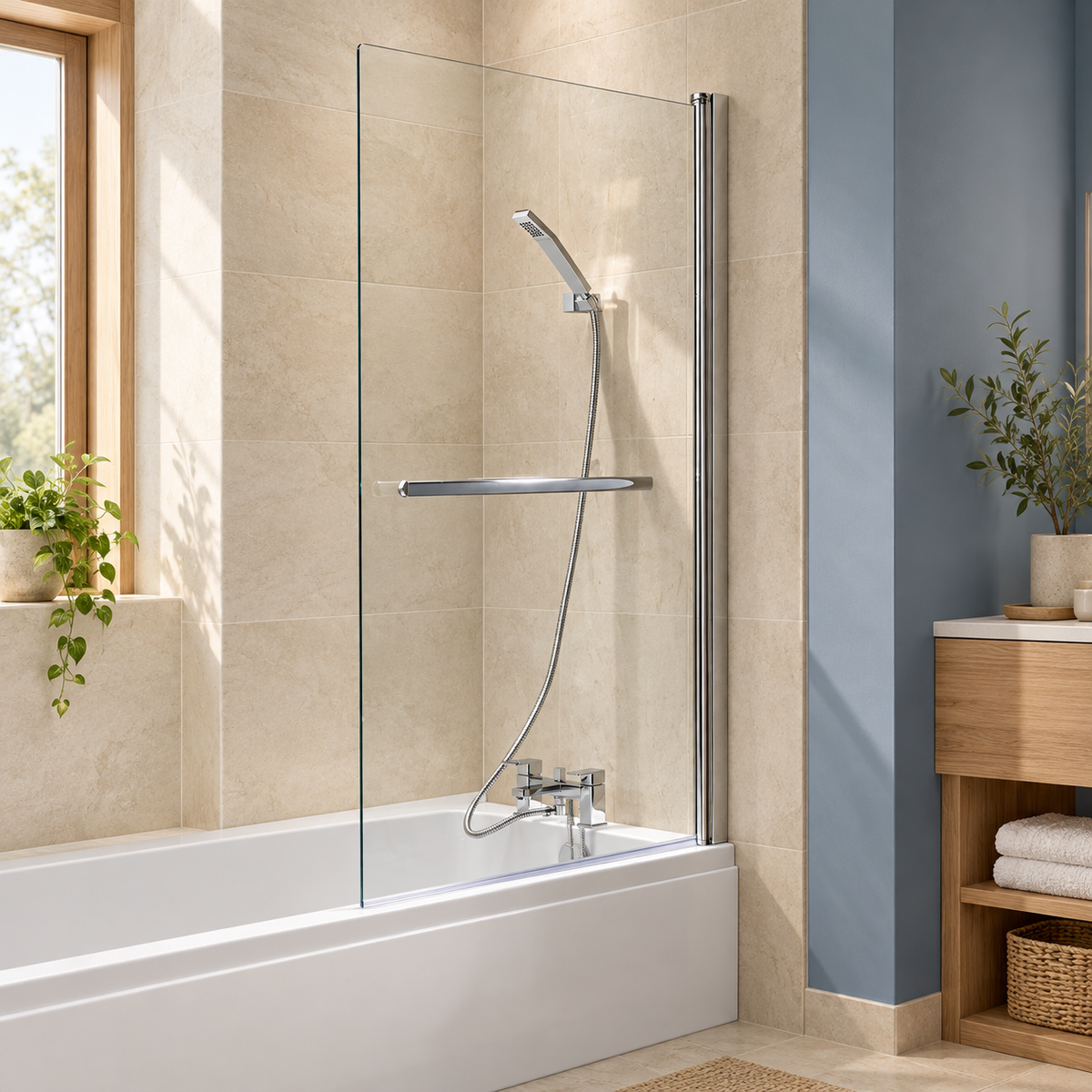 Ascent Square Bath Screen