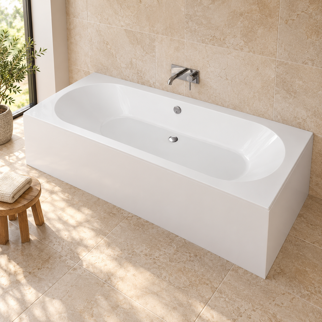Alaska 1700 x 800mm Double Ended Superspec Bath