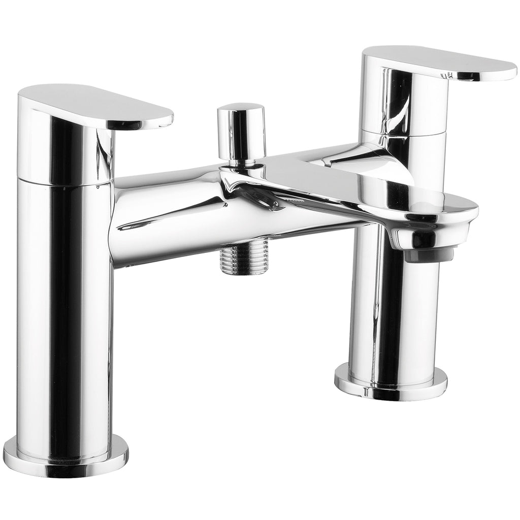 Urban Bath Shower Mixer Tap with Shower Kit – Chrome