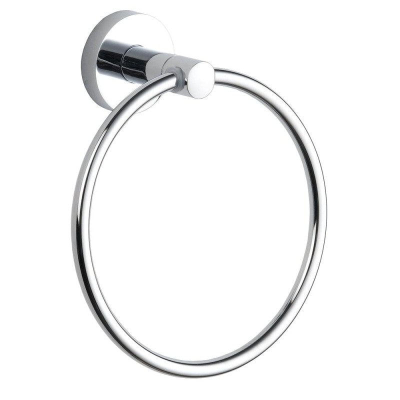Alpha Towel Ring – Chrome