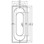 Alaska Single Ended Bath - Airspa Option 4