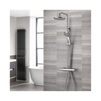 Aqualisa AQ150BAR2 Thermostatic Mixer Shower with Drencher Head & Handset