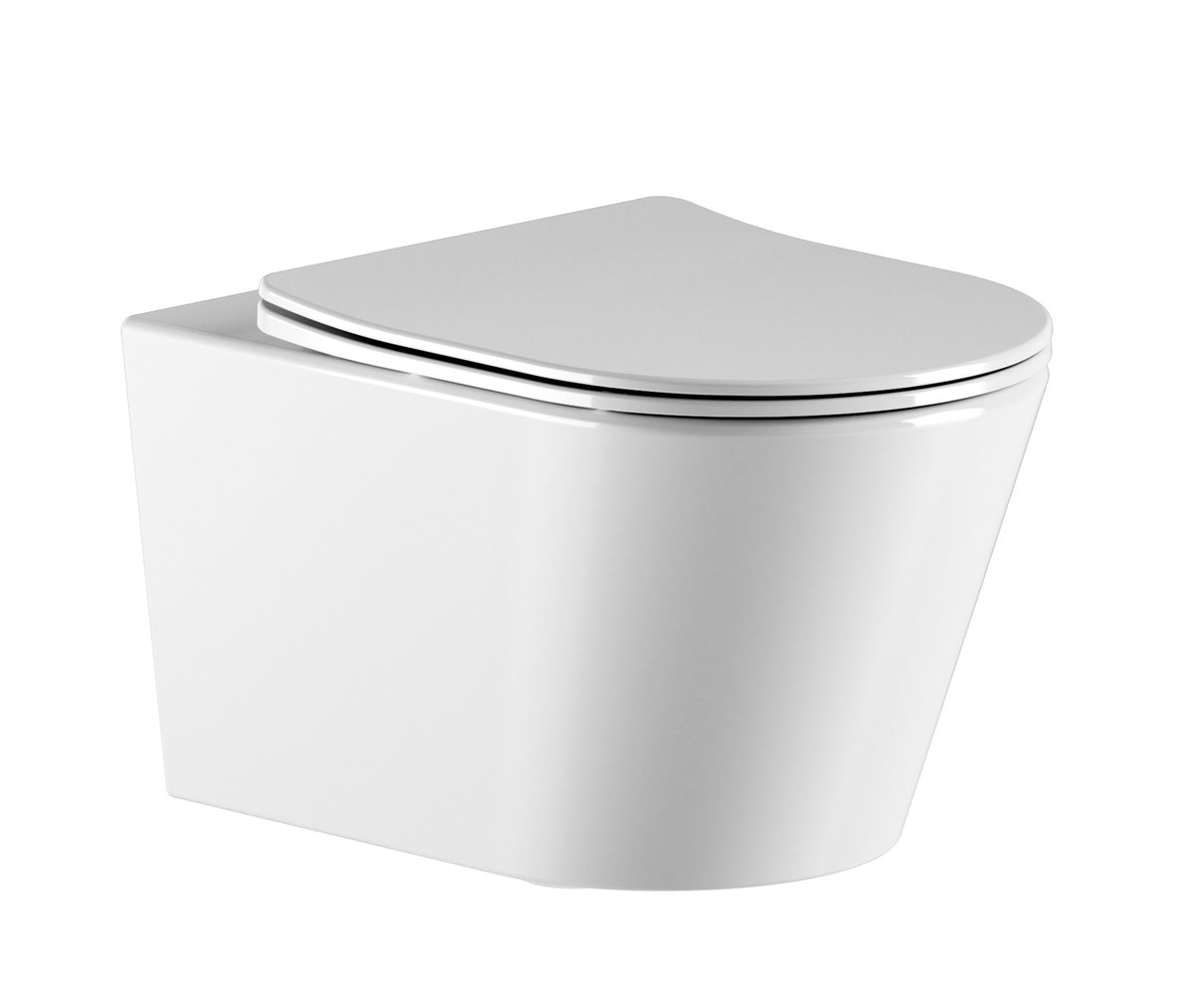 Artesan Ariel Rimless Wall Hung Toilet with Tornado Flush & Soft Close Seat