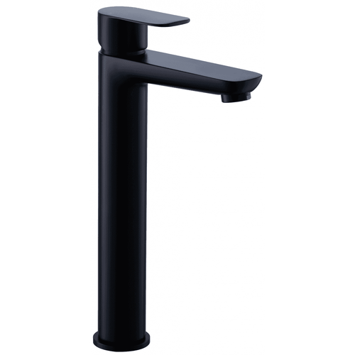 Charlotte Tall Basin Mixer - Matt Black