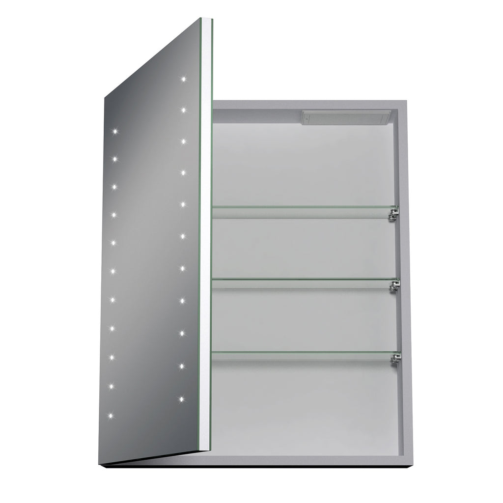 Verona 50cm Battery Operated Mirror Cabinet