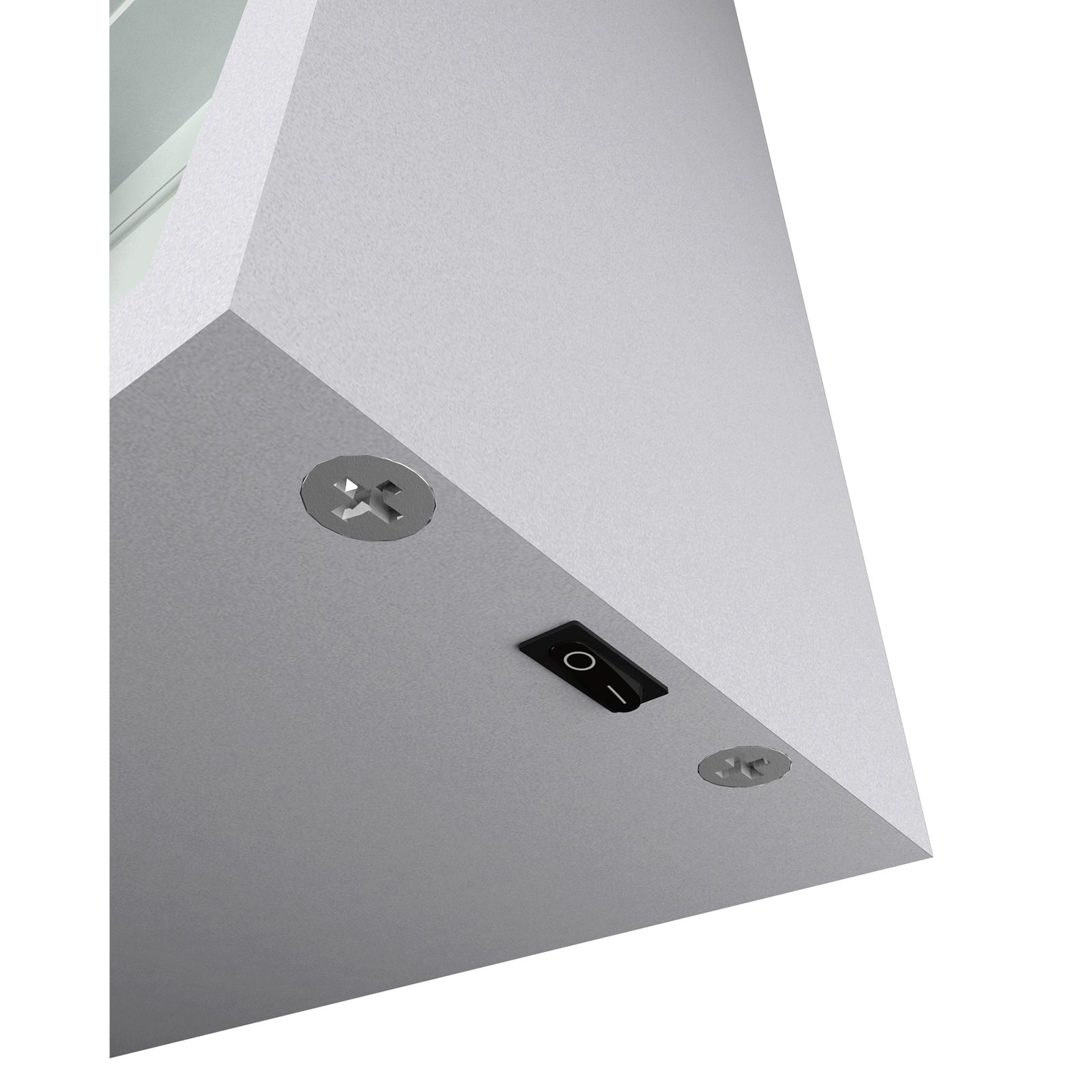 Verona 50cm Battery Operated Mirror Cabinet