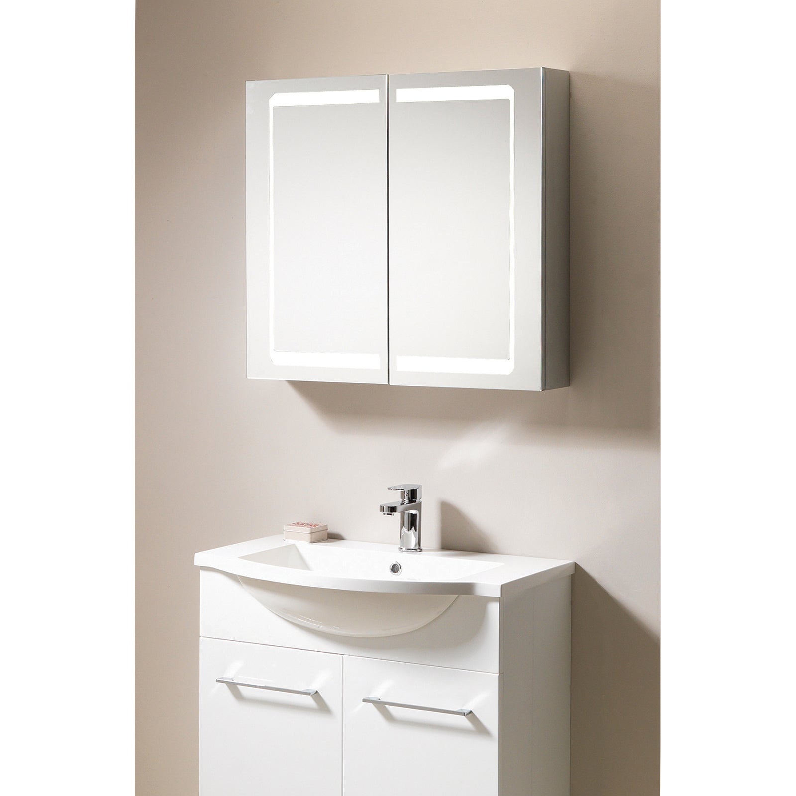Cumulus Mirror Cabinet with LED Lights