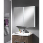 Calvus Mirrored Cabinets with LED Lights - 800mm