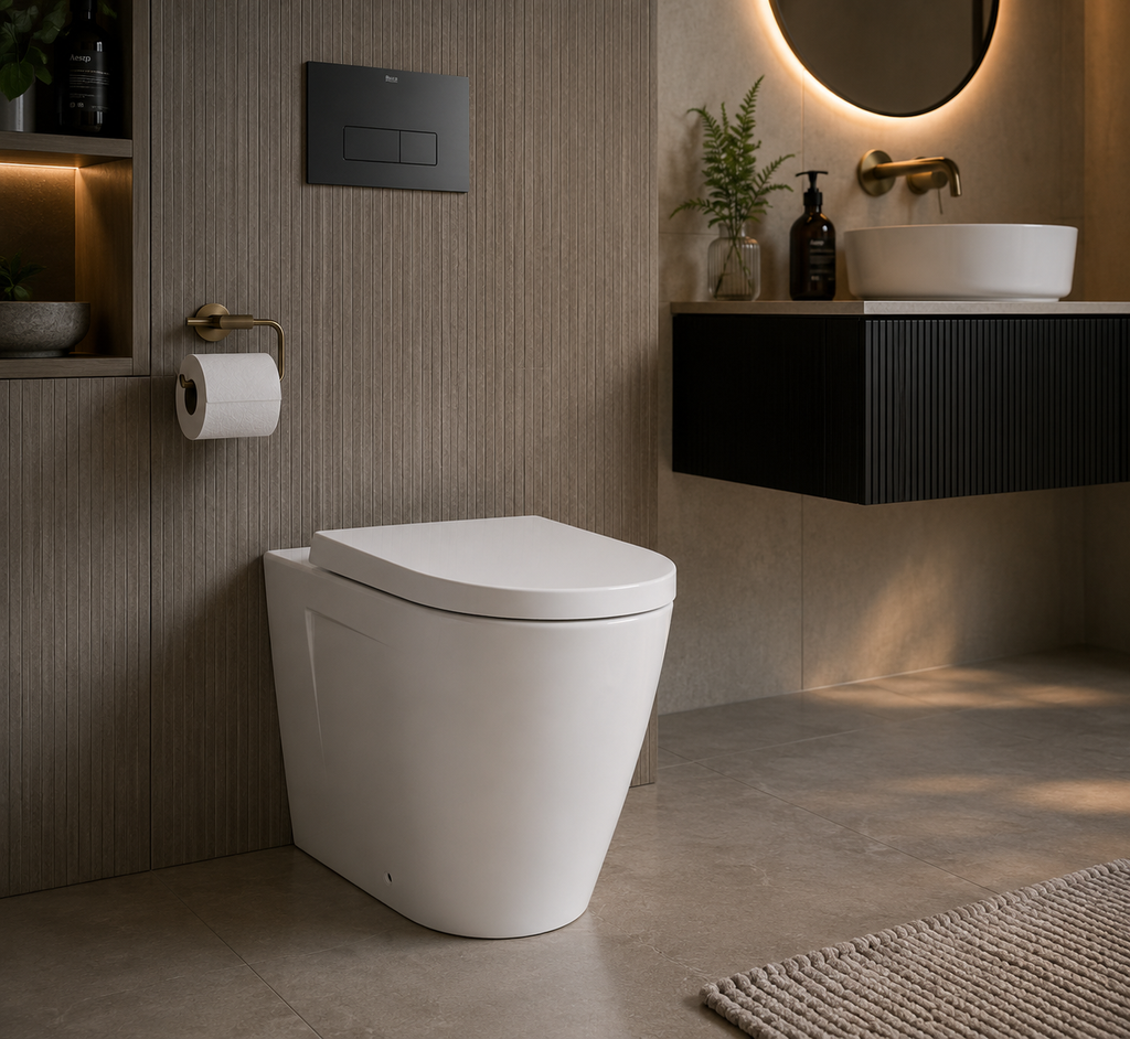 Roca Atis-V Back-to-Wall Rimless® Vortex WC