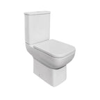 Aveiro Rimless Tall Close Coupled WC including Soft Close Seat