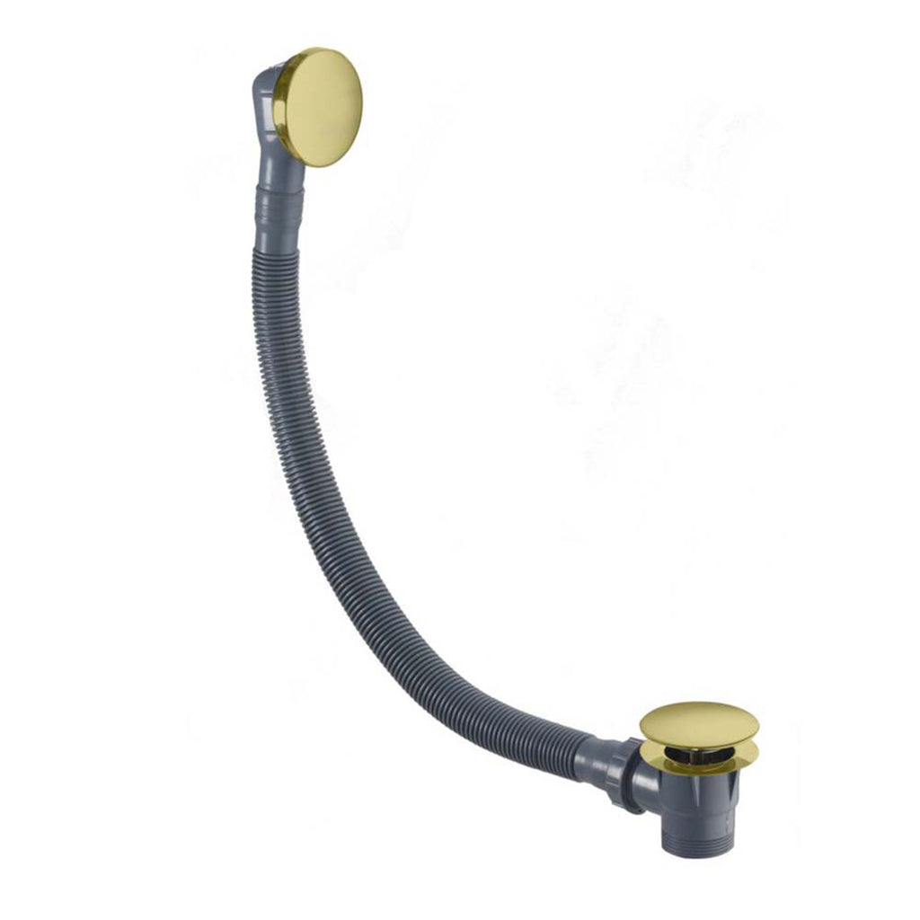 Levo Bath Clicker Waste - Brushed Gold