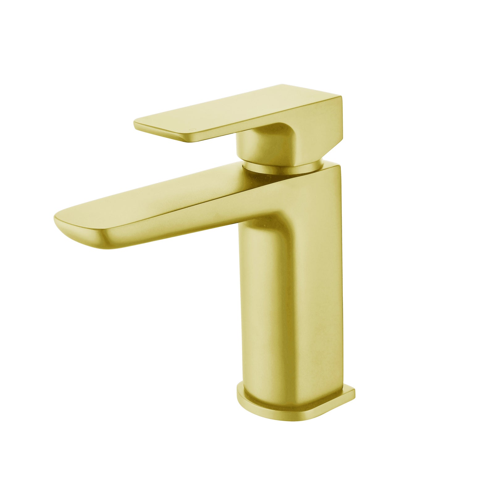 Bedgebury Mini Basin Mixer Matt Brushed Brass