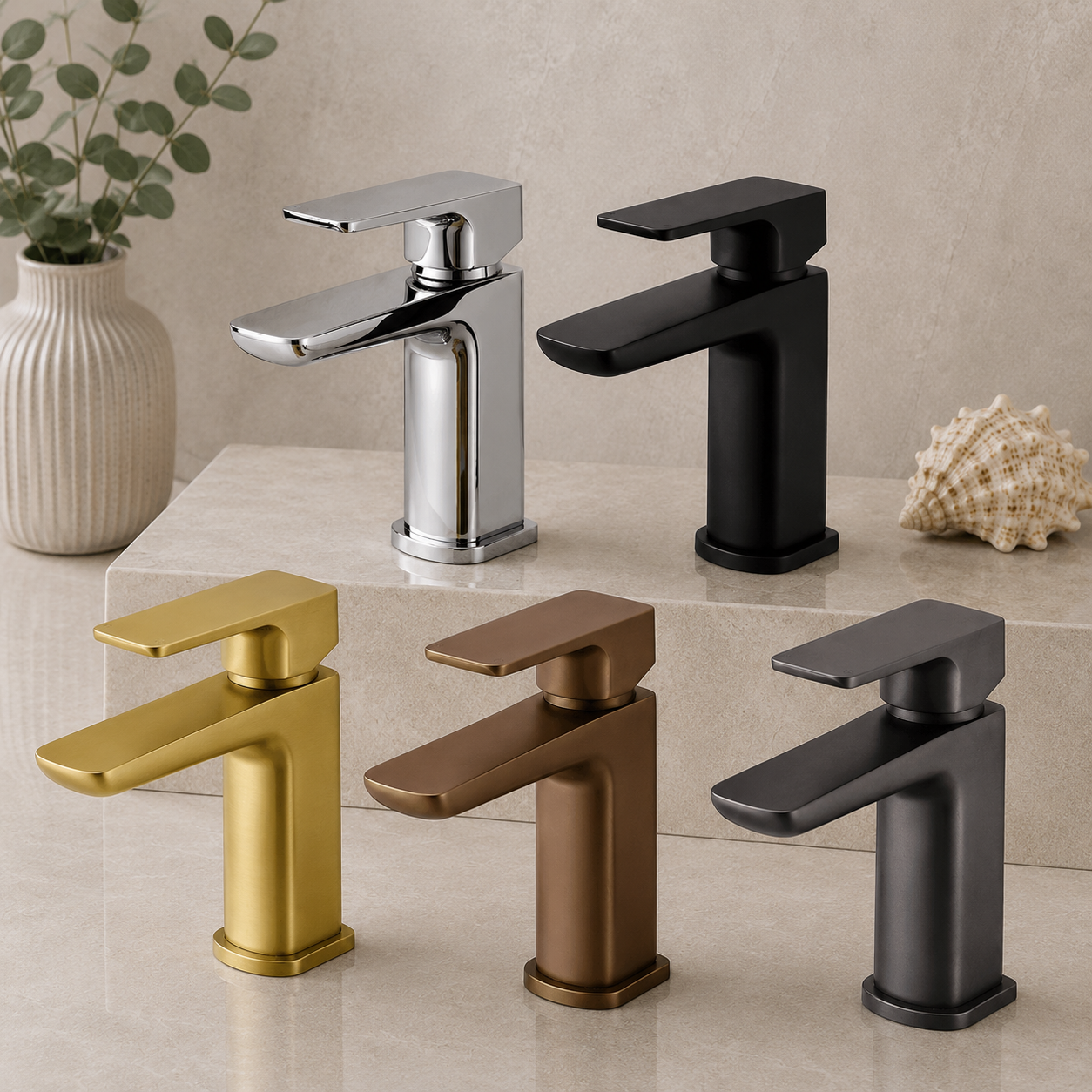 Bedgebury Mono Basin Mixer Tap – 5 Finishes