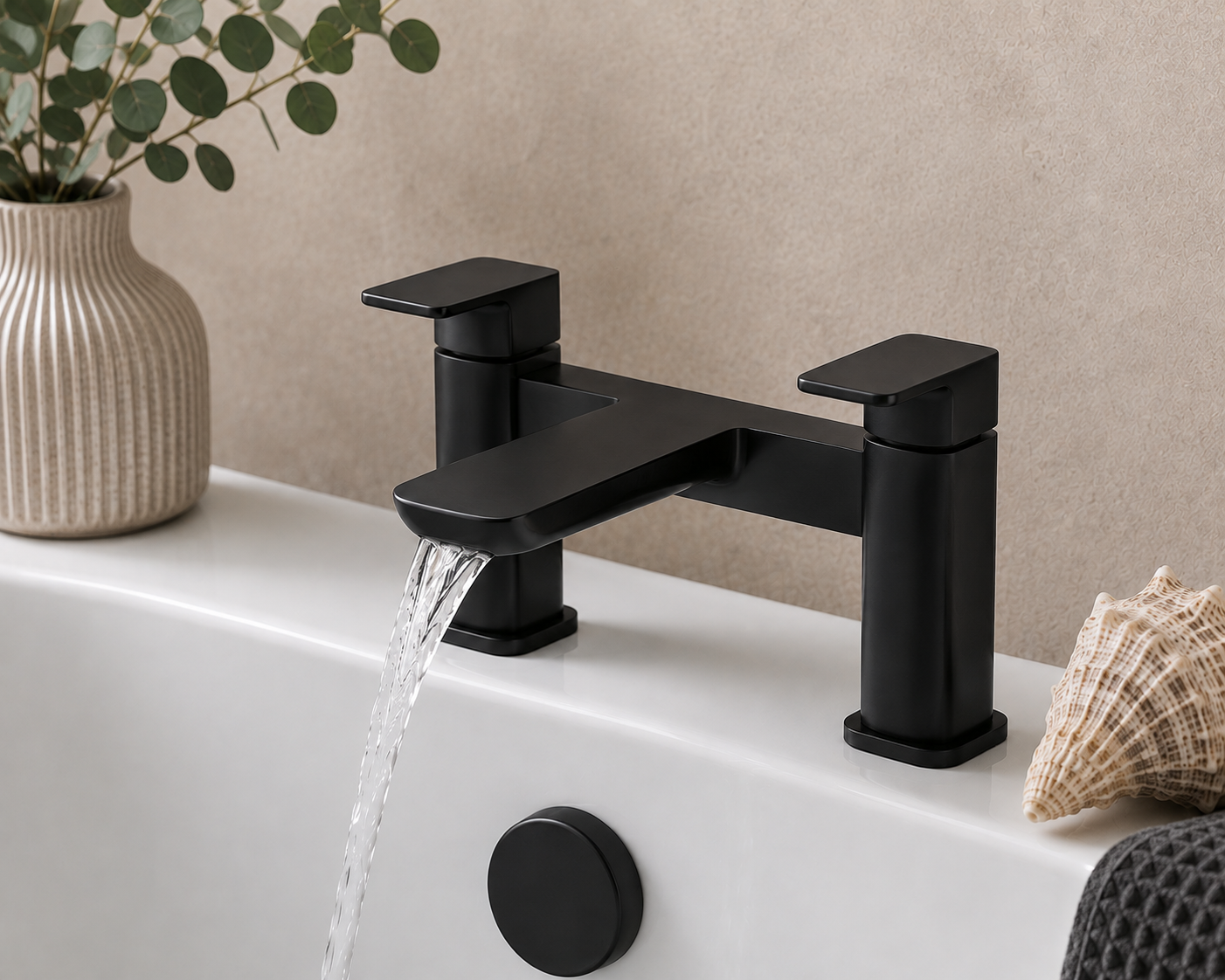 Bedgebury Deck Mounted Bath Filler Tap – 5 Finishes