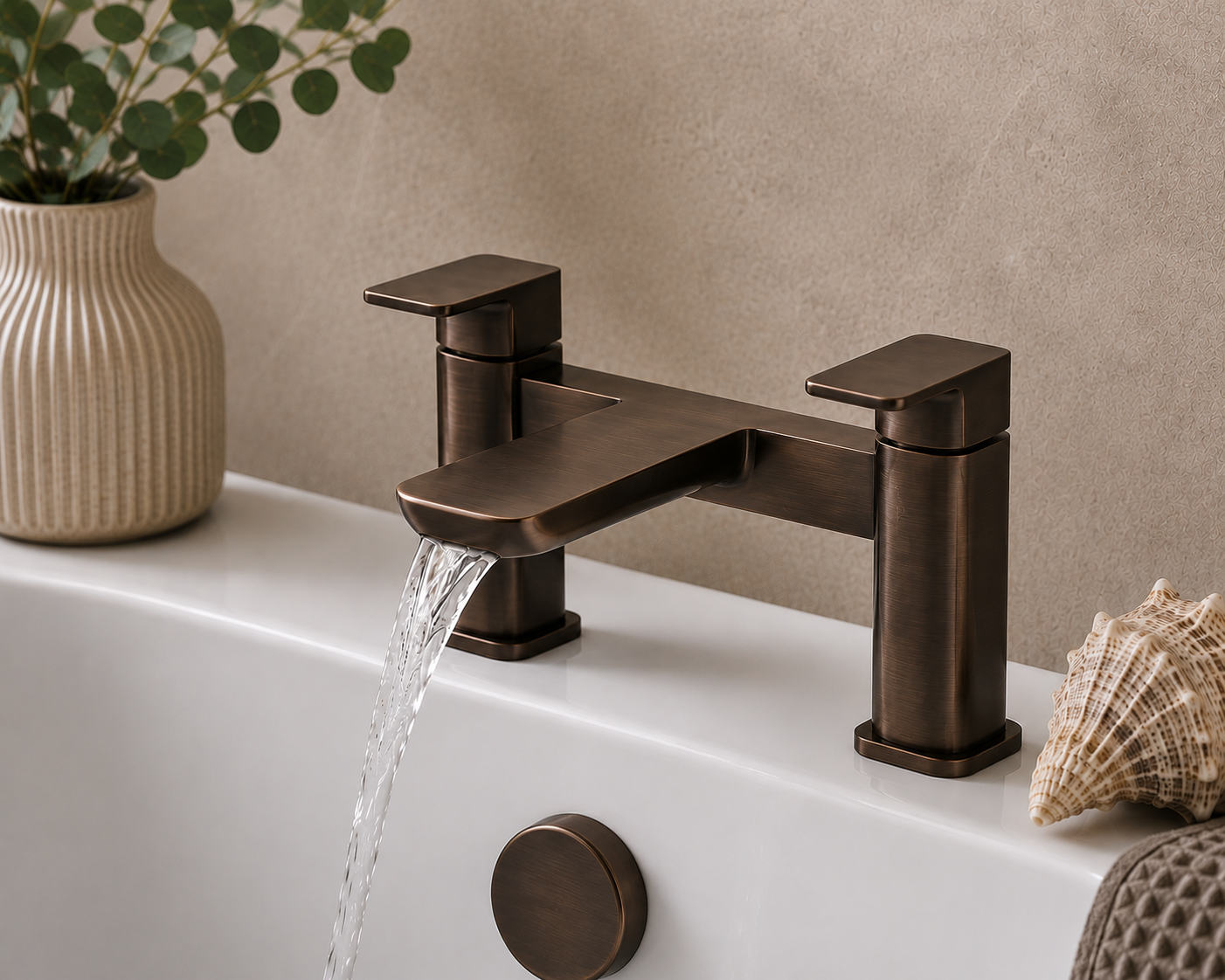 Bedgebury Deck Mounted Bath Filler Tap – 5 Finishes