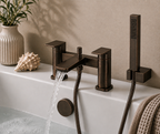 Bedgebury Deck Mounted Bath Shower Mixer Tap – 5 Finishes