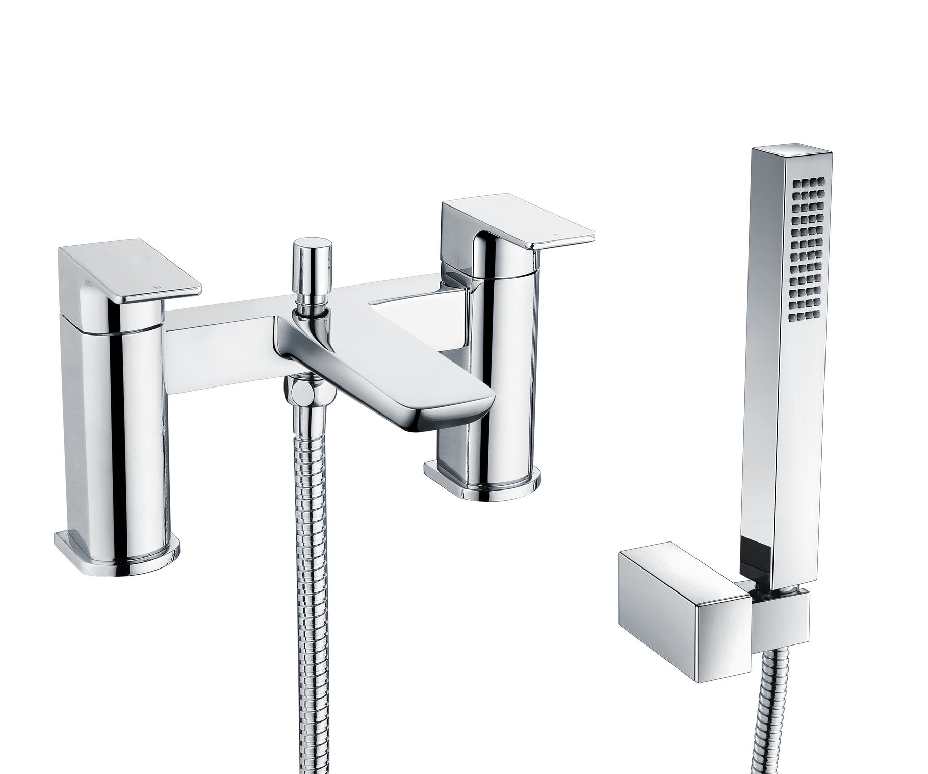 Bedgebury Deck Mounted Bath Shower Mixer Tap – 5 Finishes
