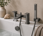 Bedgebury Deck Mounted Bath Shower Mixer Tap – 5 Finishes
