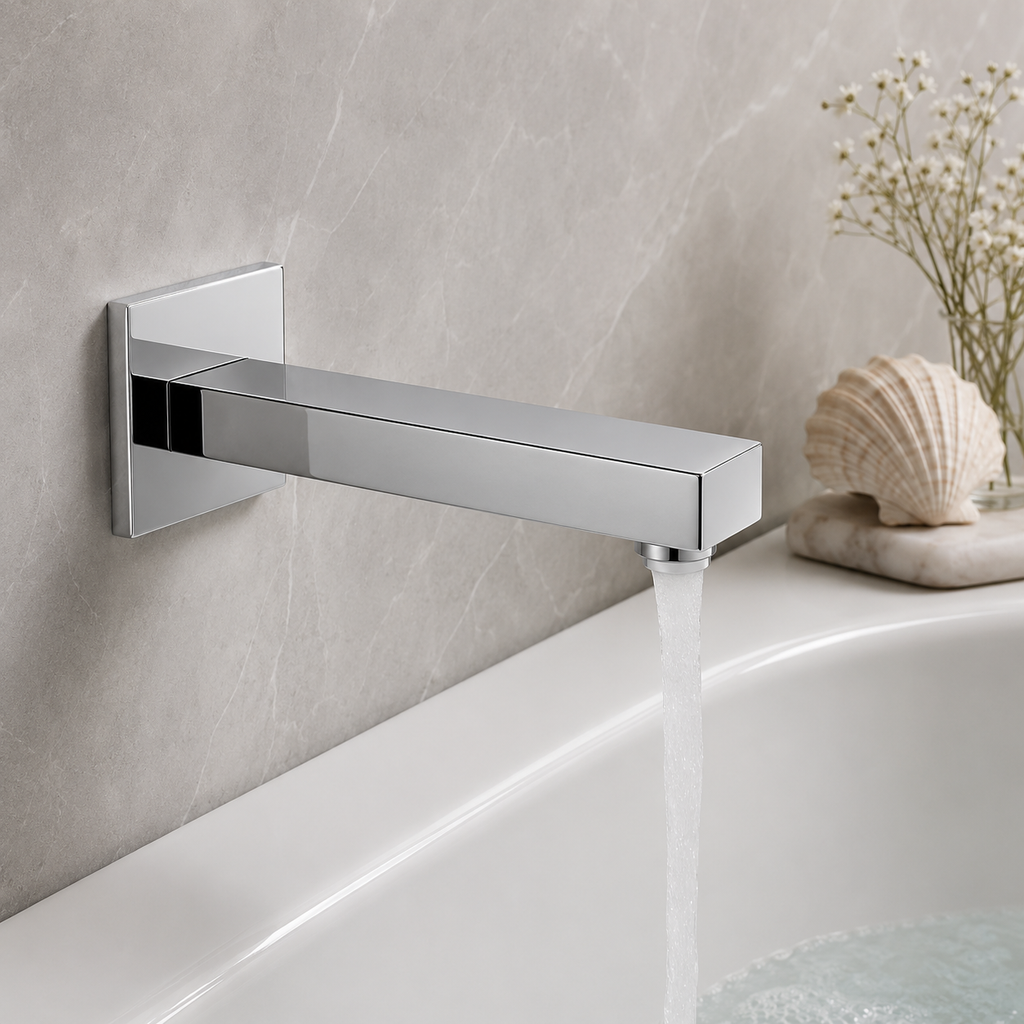 Bedgebury Wall Mounted Bath Spout – Chrome