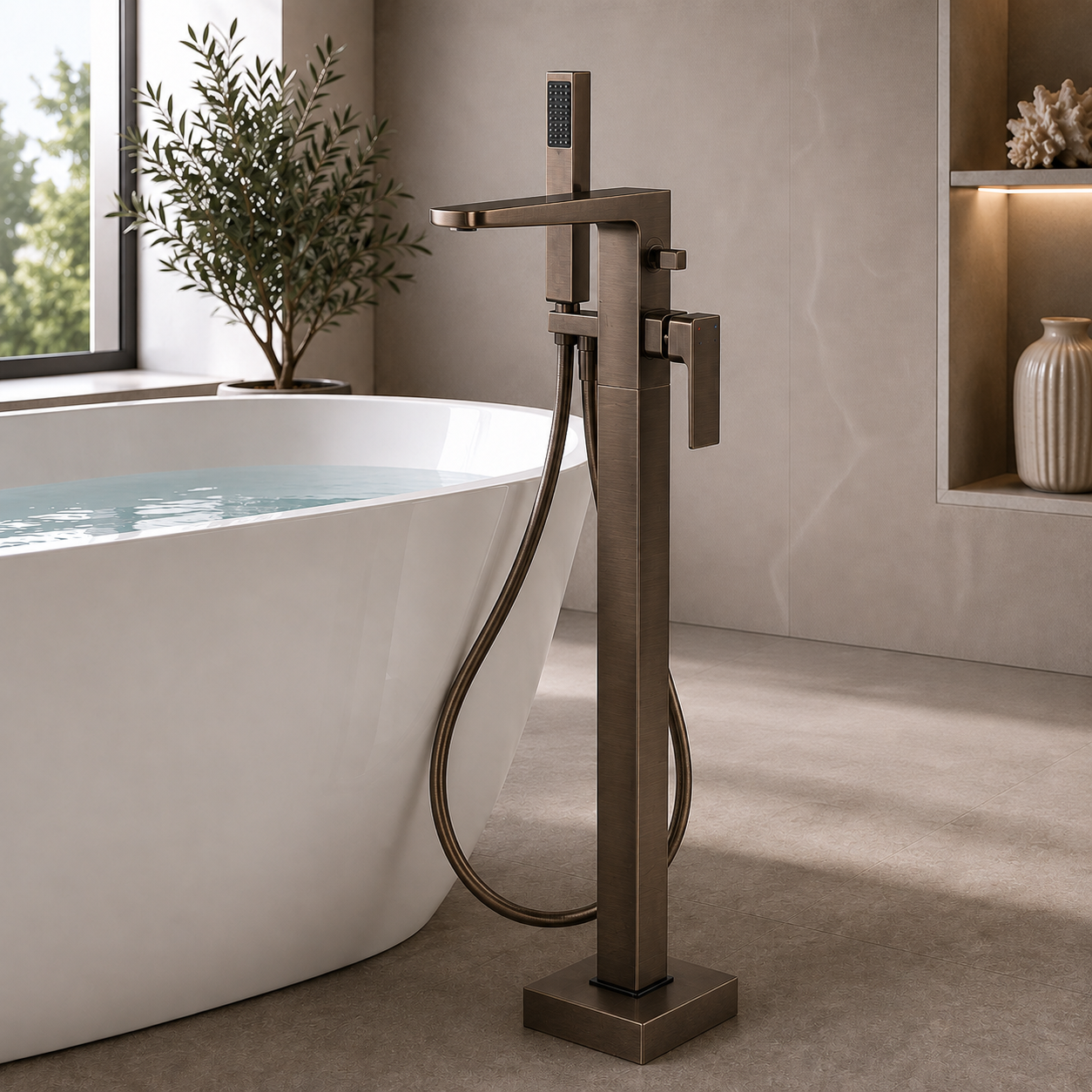 Bedgebury Freestanding Bath Shower Mixer Tap – 5 Finishes