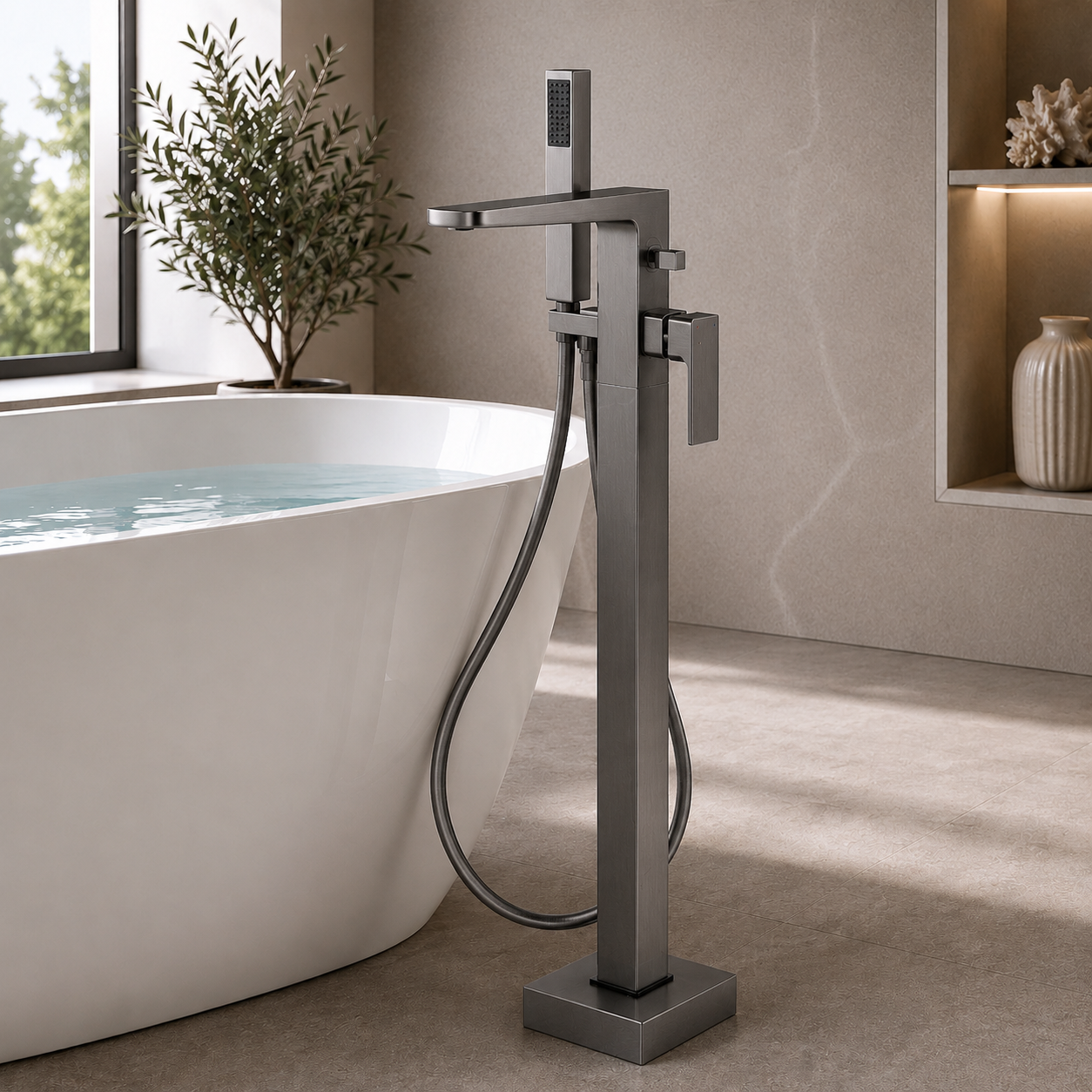 Bedgebury Freestanding Bath Shower Mixer Tap – 5 Finishes