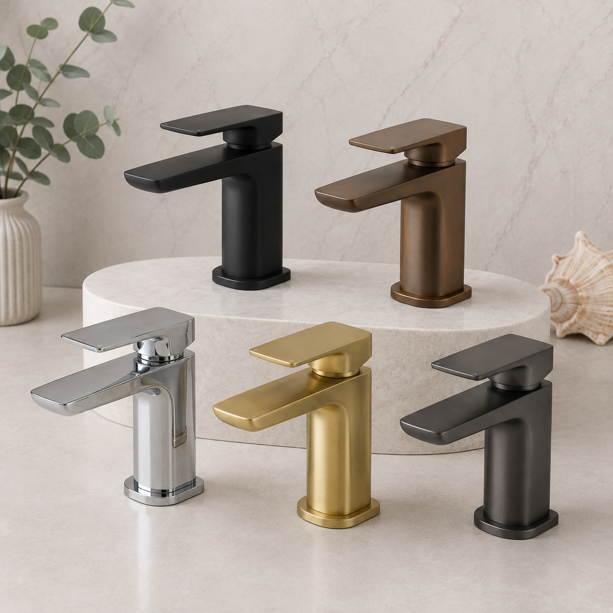 Bedgebury Mini Mono Basin Mixer Tap – 5 Finishes