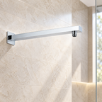 Bedgebury Square 300mm Wall-Mounted Shower Arm – Chrome