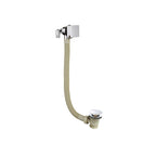 Bedgebury Square Bath Filler with Easy-Clean Push-Button Waste & Overflow