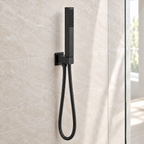 Bedgebury Square Shower Handset with Wall Bracket & Hose