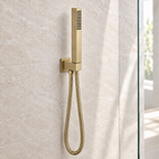 Bedgebury Square Shower Handset with Wall Bracket & Hose
