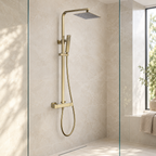 Bedgebury Square Thermostatic Shower Valve & Kit