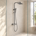 Bedgebury Square Thermostatic Shower Valve & Kit